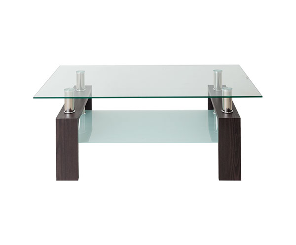 MESA DE CENTRO CRISTAL RECTANGULAR 