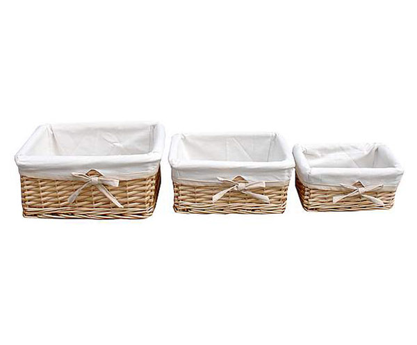 SET DE 3 CANASTAS BEIGE