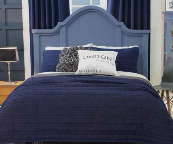 EDRED�N AZUL MARINO KING SIZE