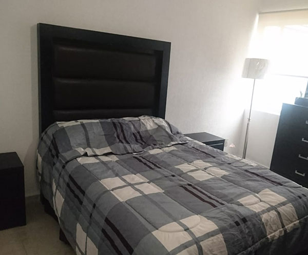 CAMA MATRIMONIAL CABECERA  CON 2  BUROS