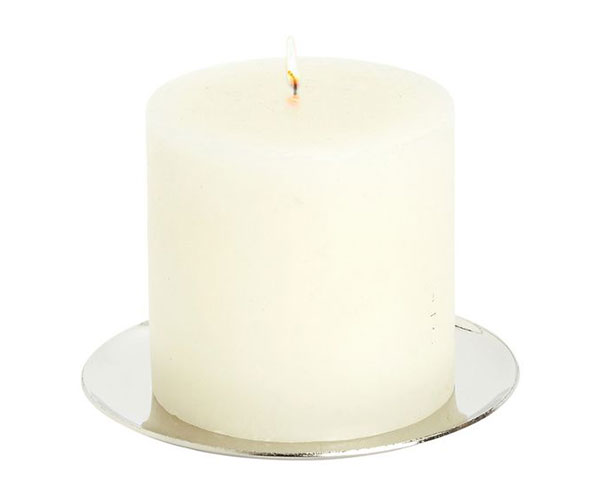 VELA CIL�NDRICA BLANCA